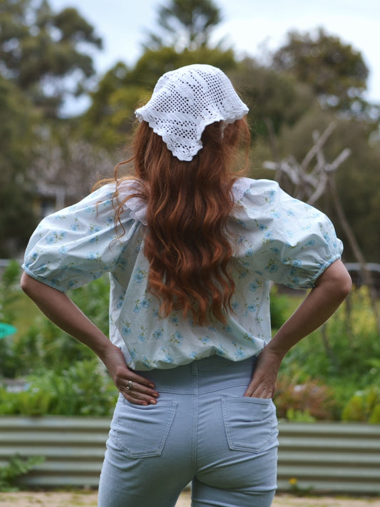 REWORKED HEAD SCARF CROCHET