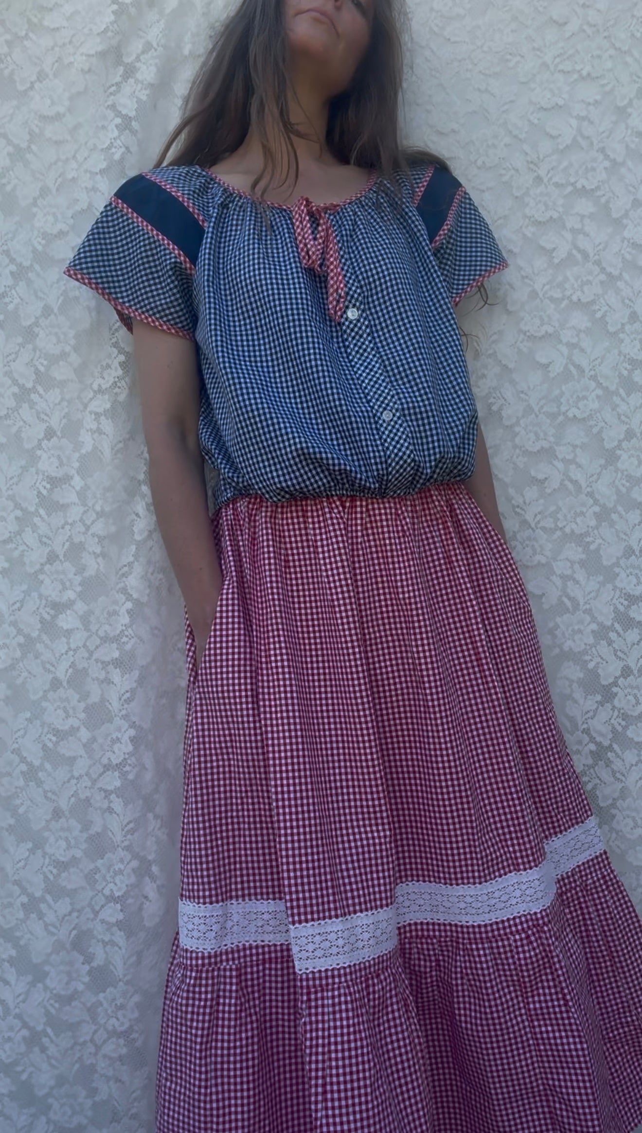 REWORKED - SMOCK BLOUSE 8-12