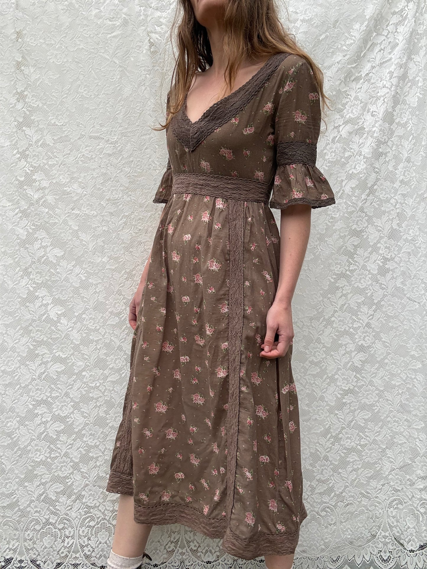 PRELOVED HEIRLOOM DRESS CEDAR ROSE S