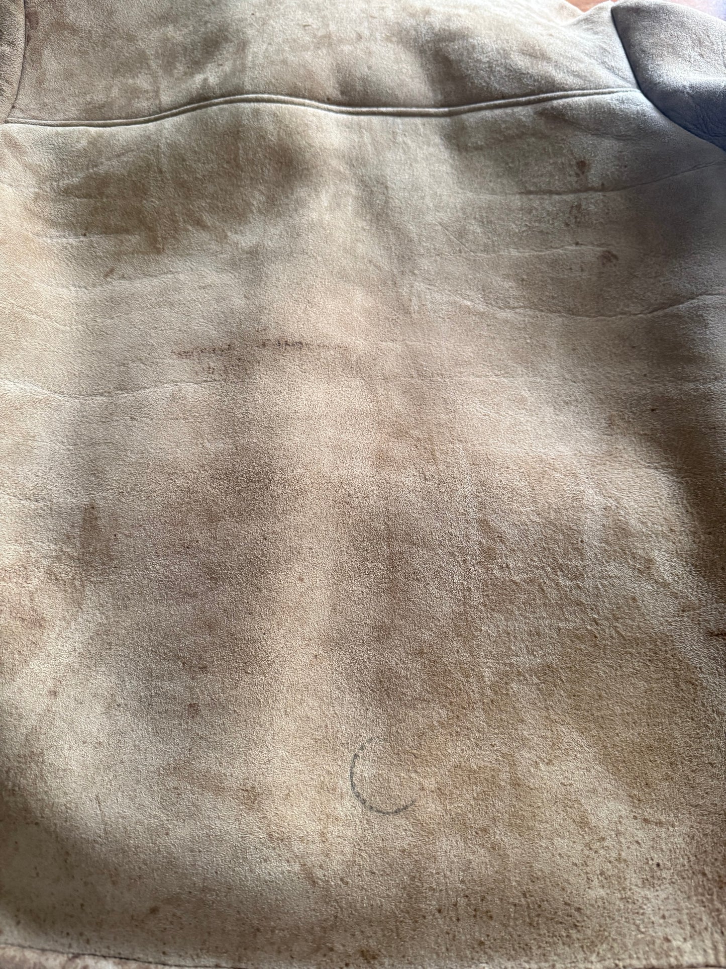 VINTAGE SHEARLING JACKET - GENUINE SHEEPSKIN XS - M