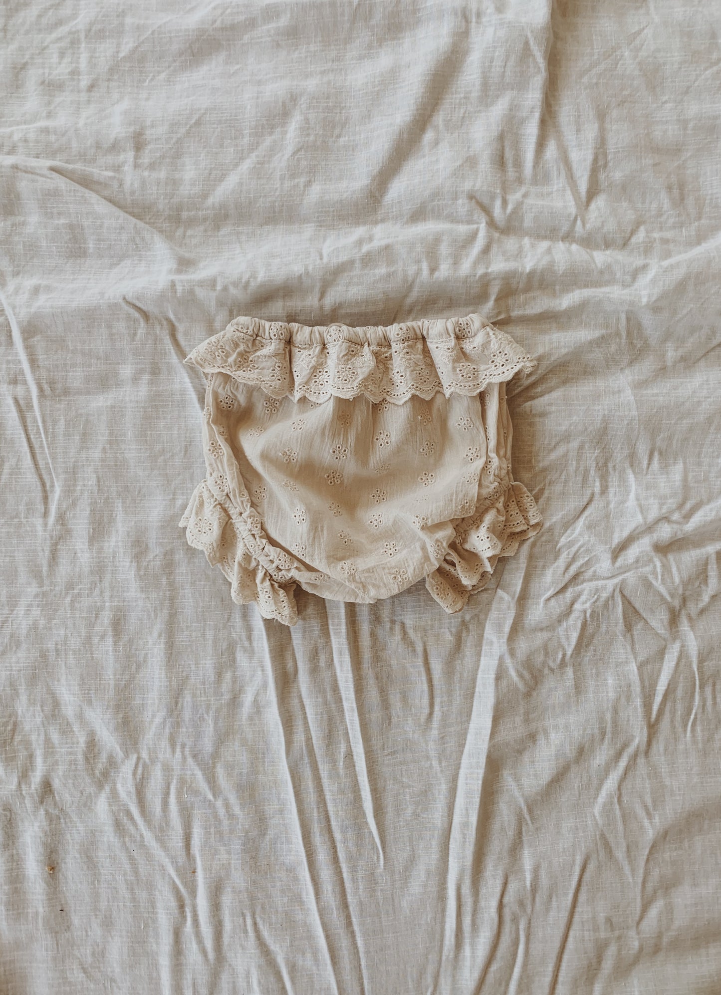 ANNABELLE GIRL'S BLOOMER ANTIQUE WHITE