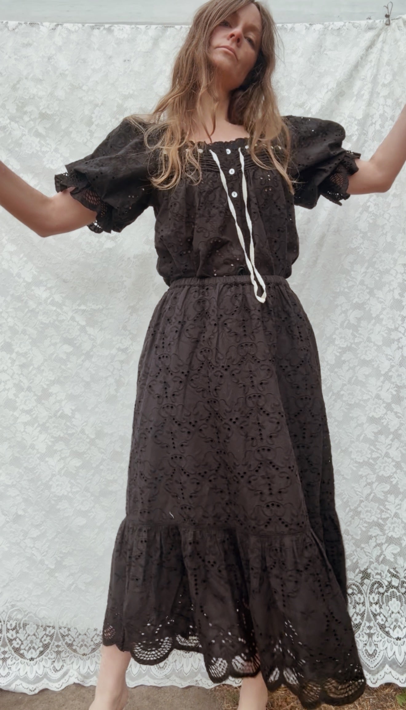 RESTOCK - ETIENNE SKIRT BLACK