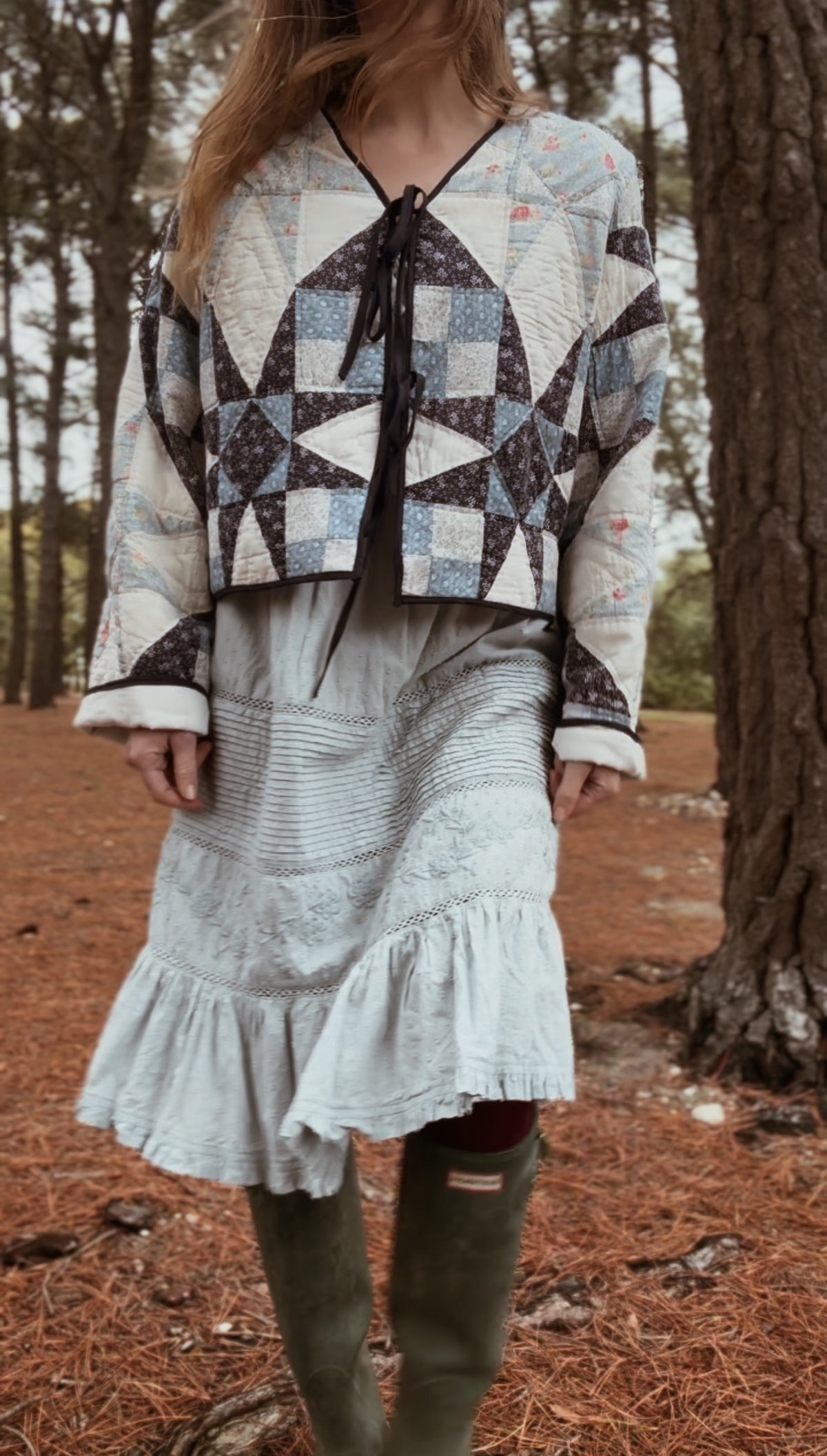 Reworked Patchwork Reworked Sample ONE OF A KIND REWORKED PATCHWORK JACKET – ANKOA