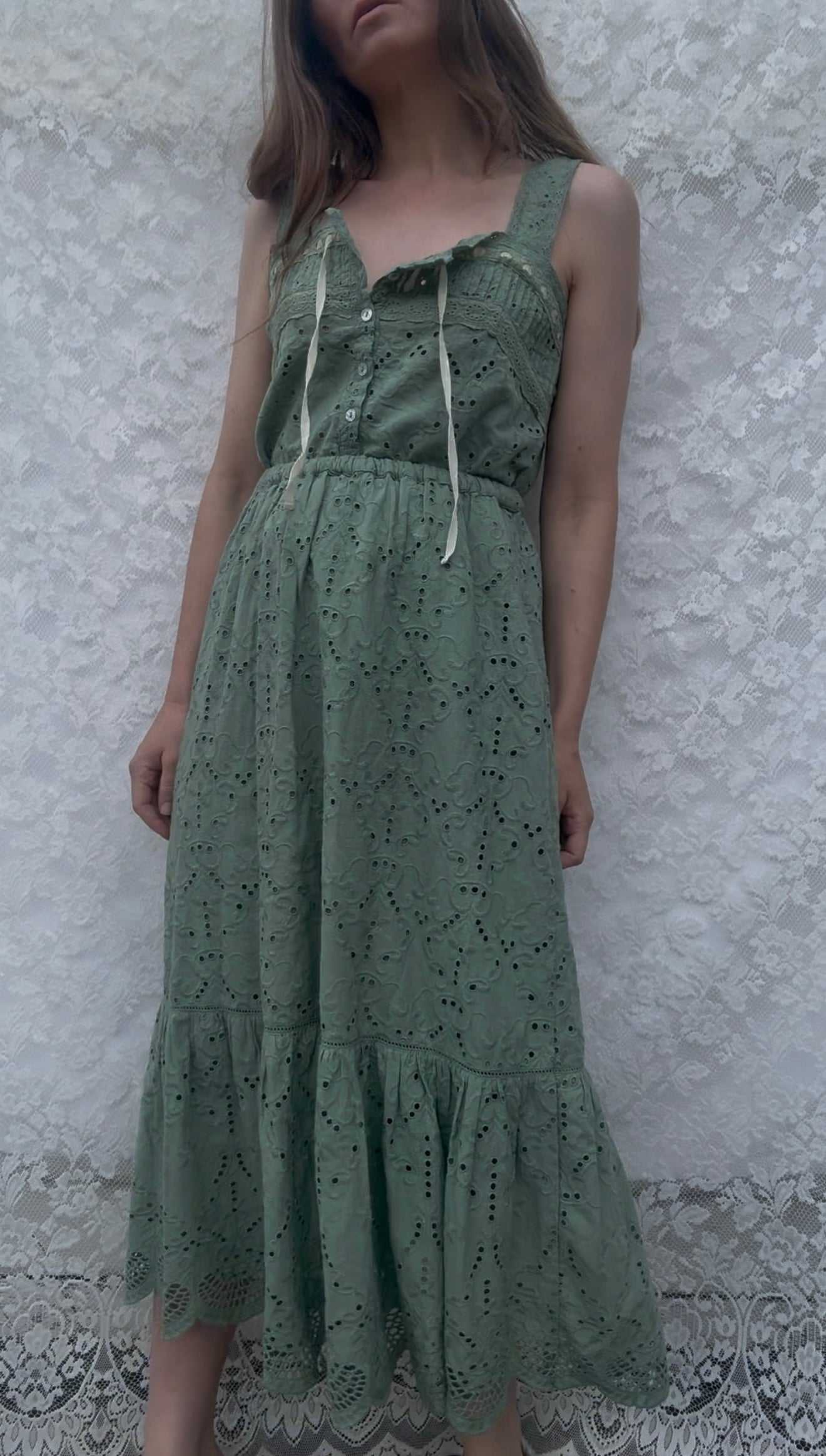 SMALL RESTOCK - ETIENNE SKIRT SAGE