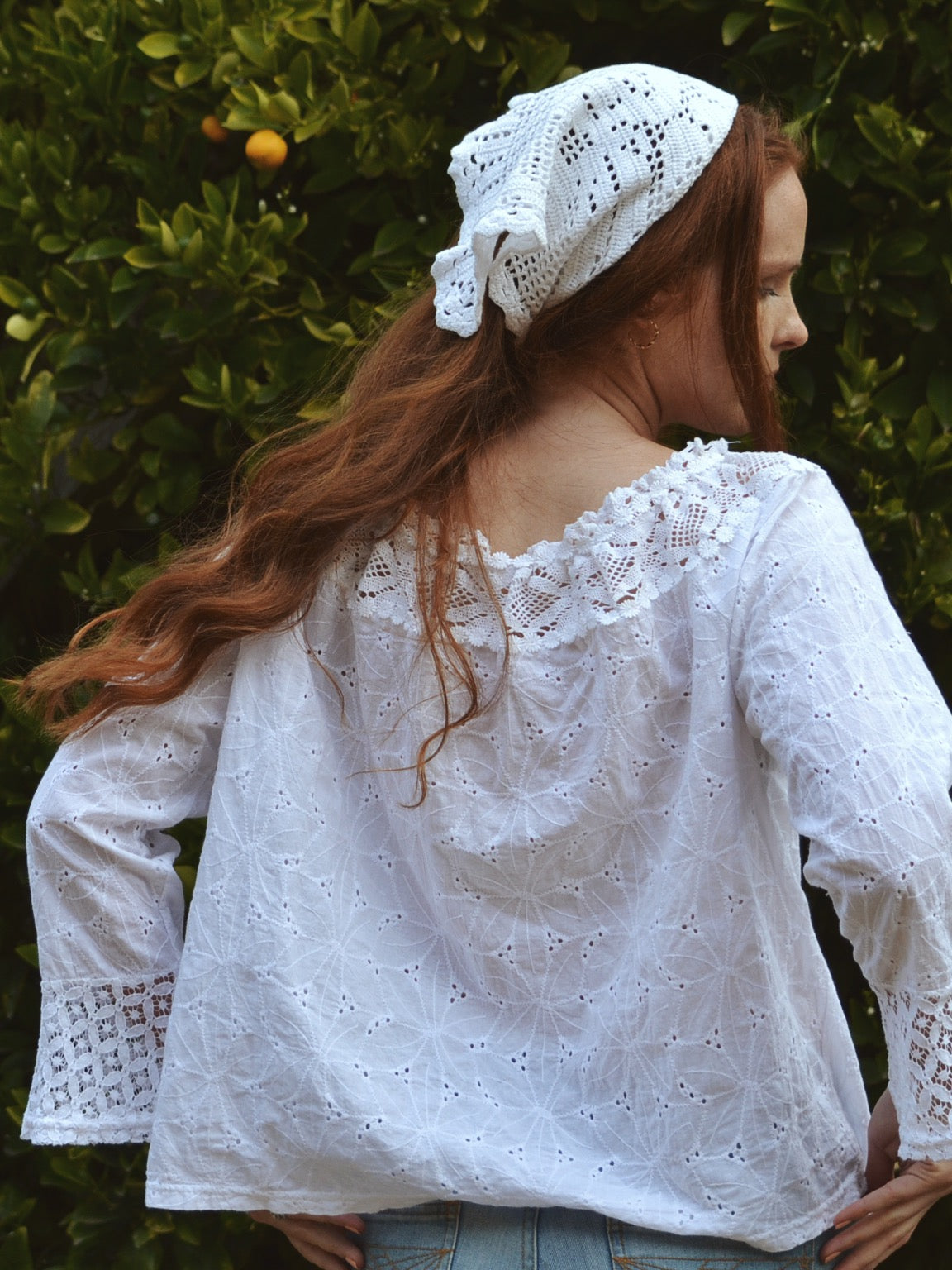 REWORKED HEAD SCARF CROCHET