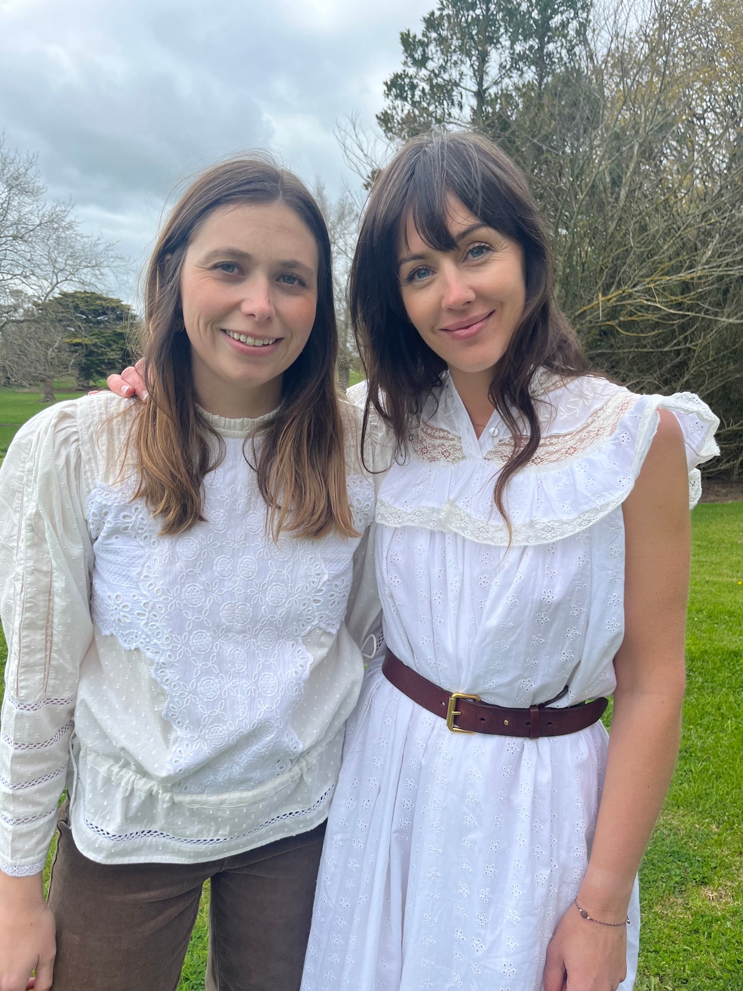 SMALL RESTOCK - 100% RECYCLED COTTON - REVERIE DRESS WHITE