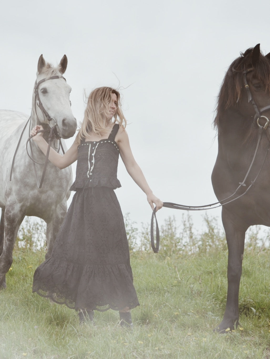 100% RECYCLED COTTON - ETIENNE CAMI WHITE