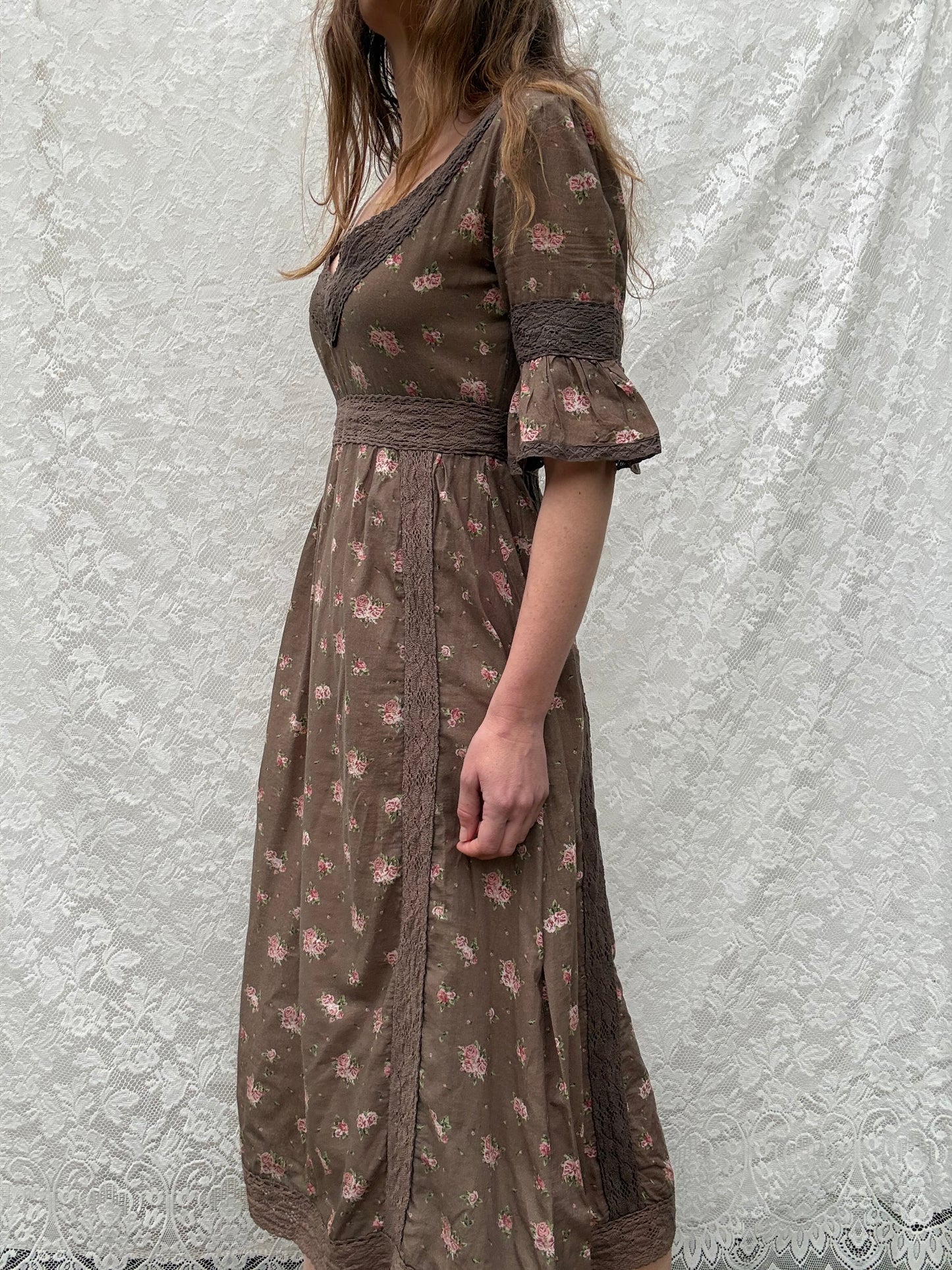 PRELOVED HEIRLOOM DRESS CEDAR ROSE S