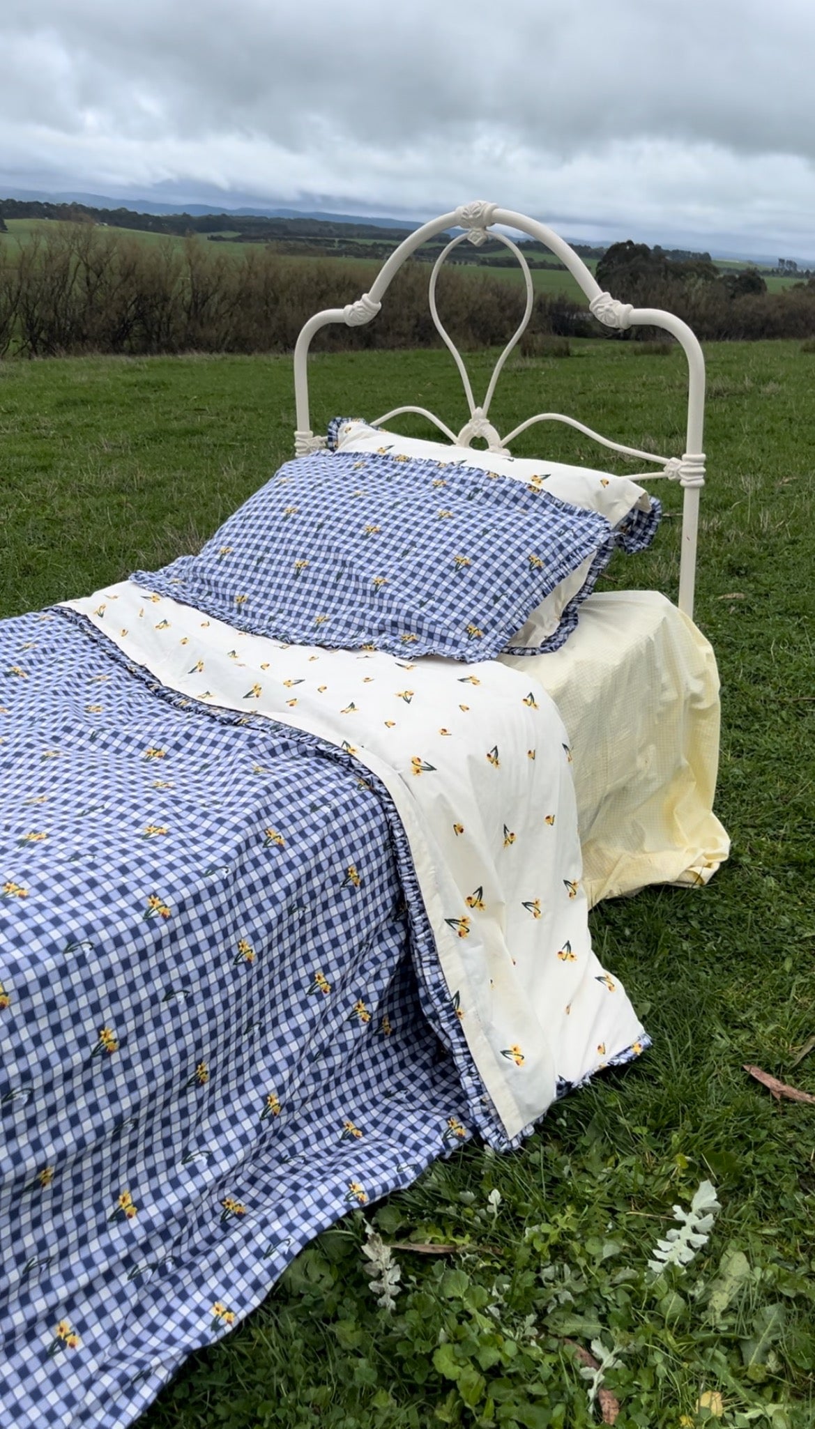 PREORDER - 100% RECYCLED COTTON - KING QUILT COVER BEDDING