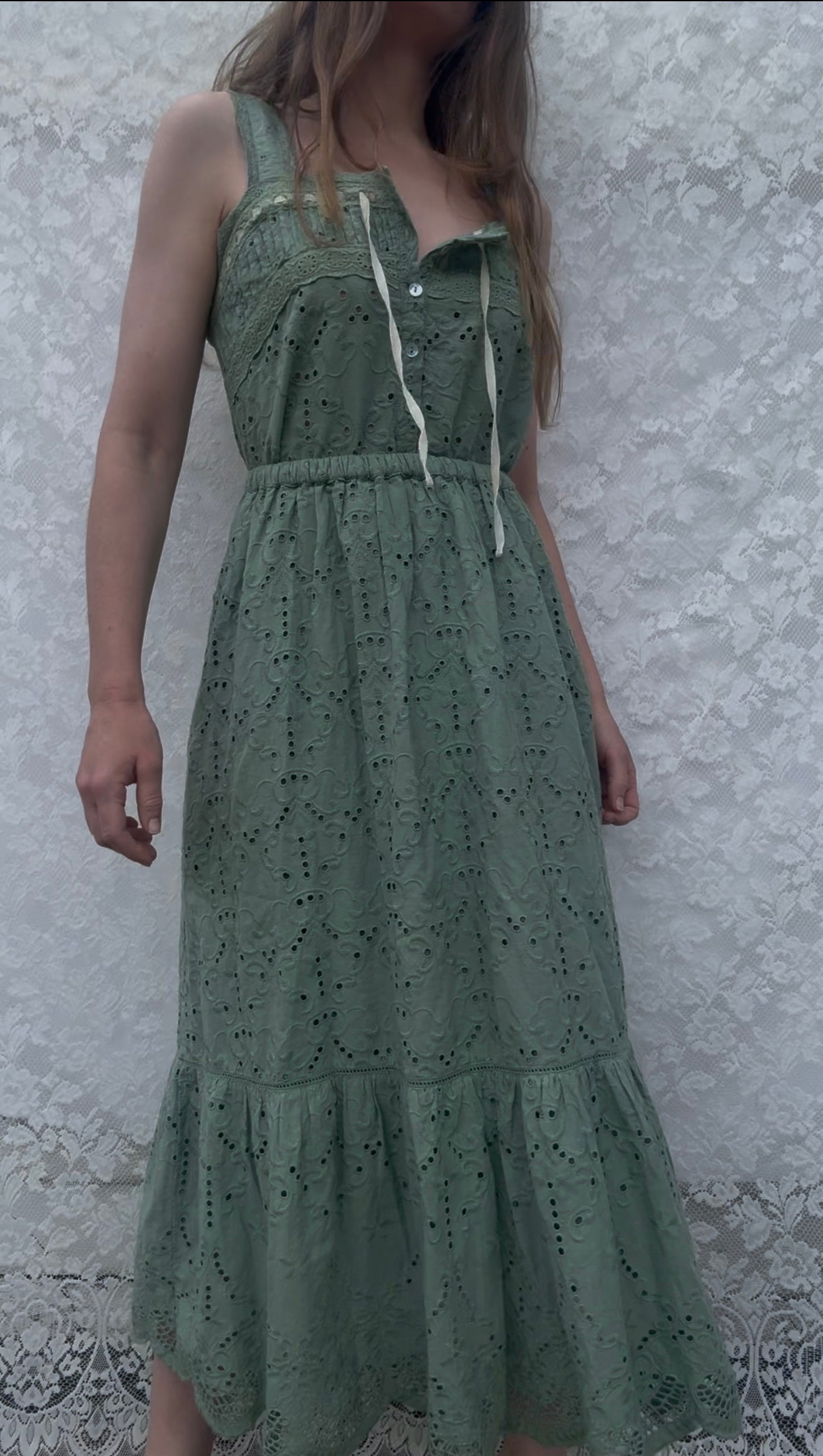 SMALL RESTOCK - ETIENNE SKIRT SAGE