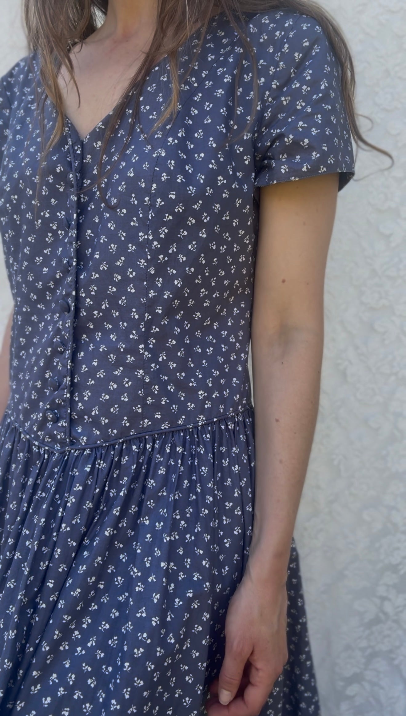 VINTAGE LAURA ASHLEY DRESS SIZE SMALL/10