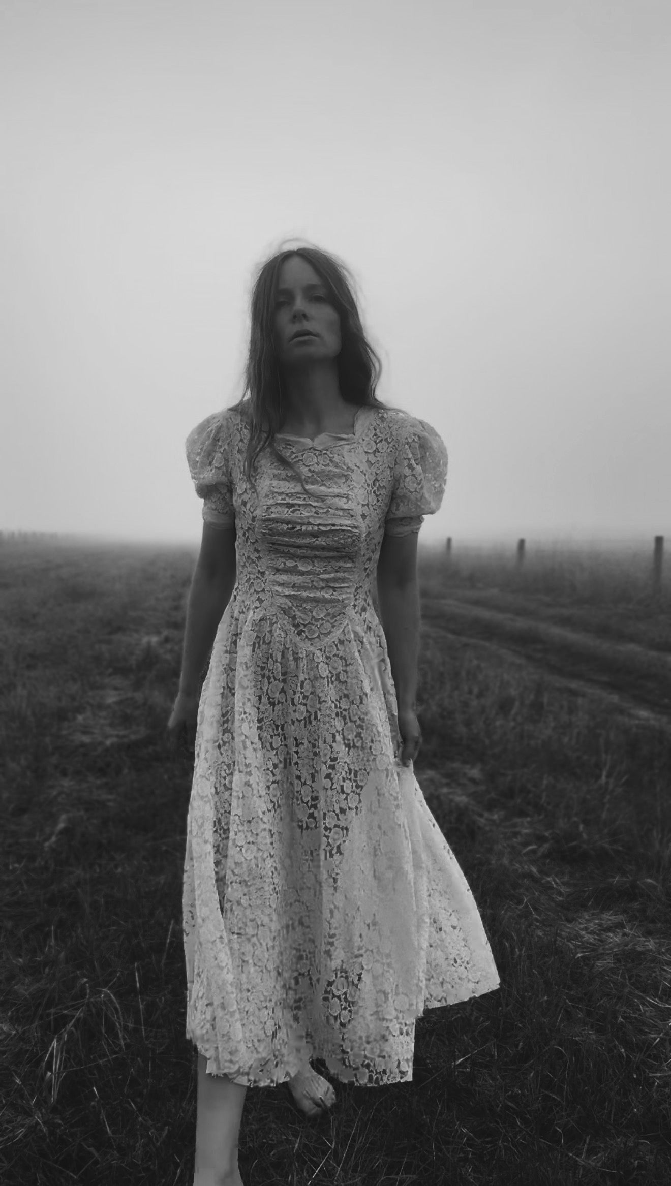 VINTAGE EARLY 1900'S LACE DRESS SMALL