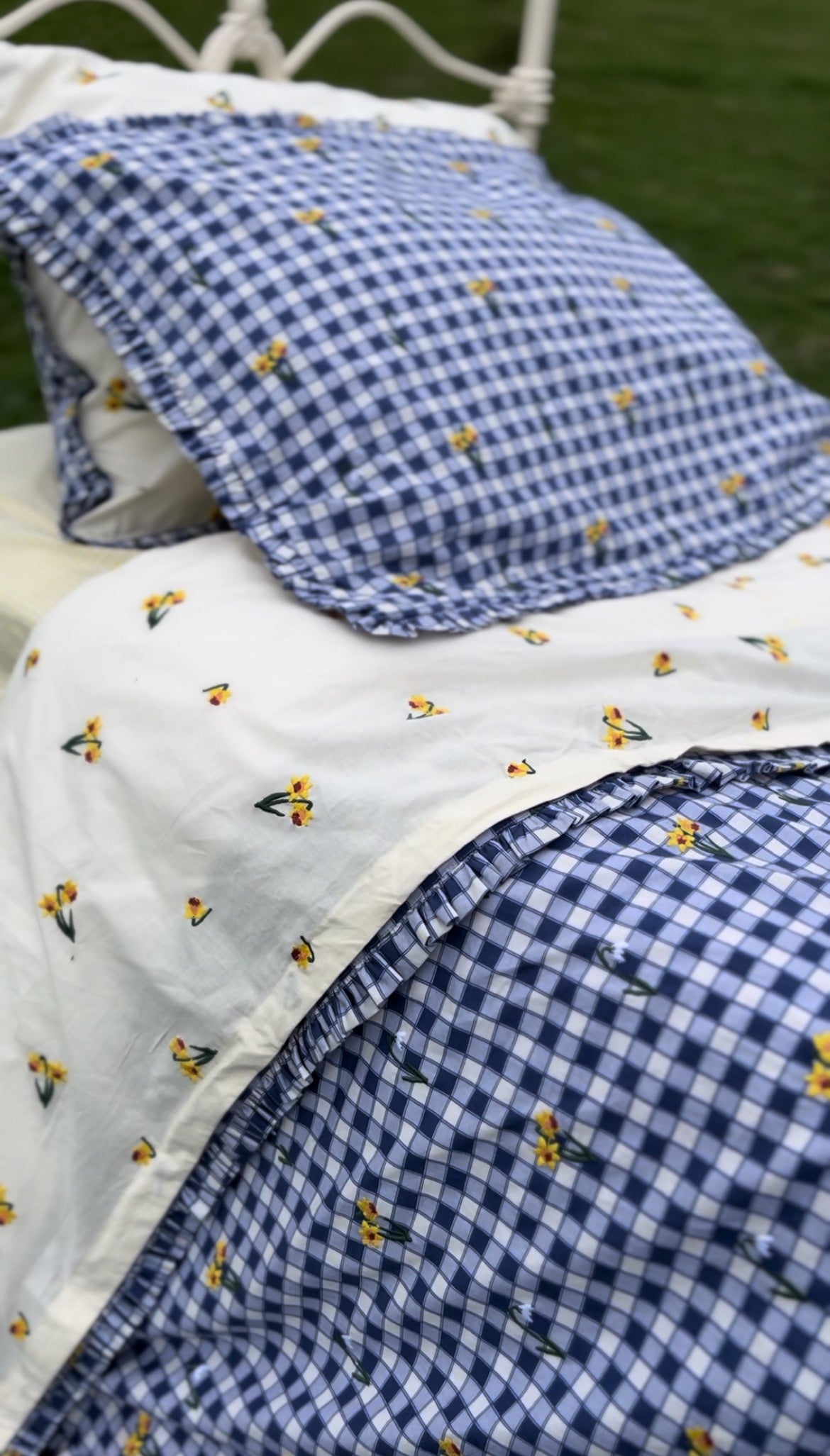 PREORDER - 100% RECYCLED COTTON - TWO PILLOW CASES BEDDING