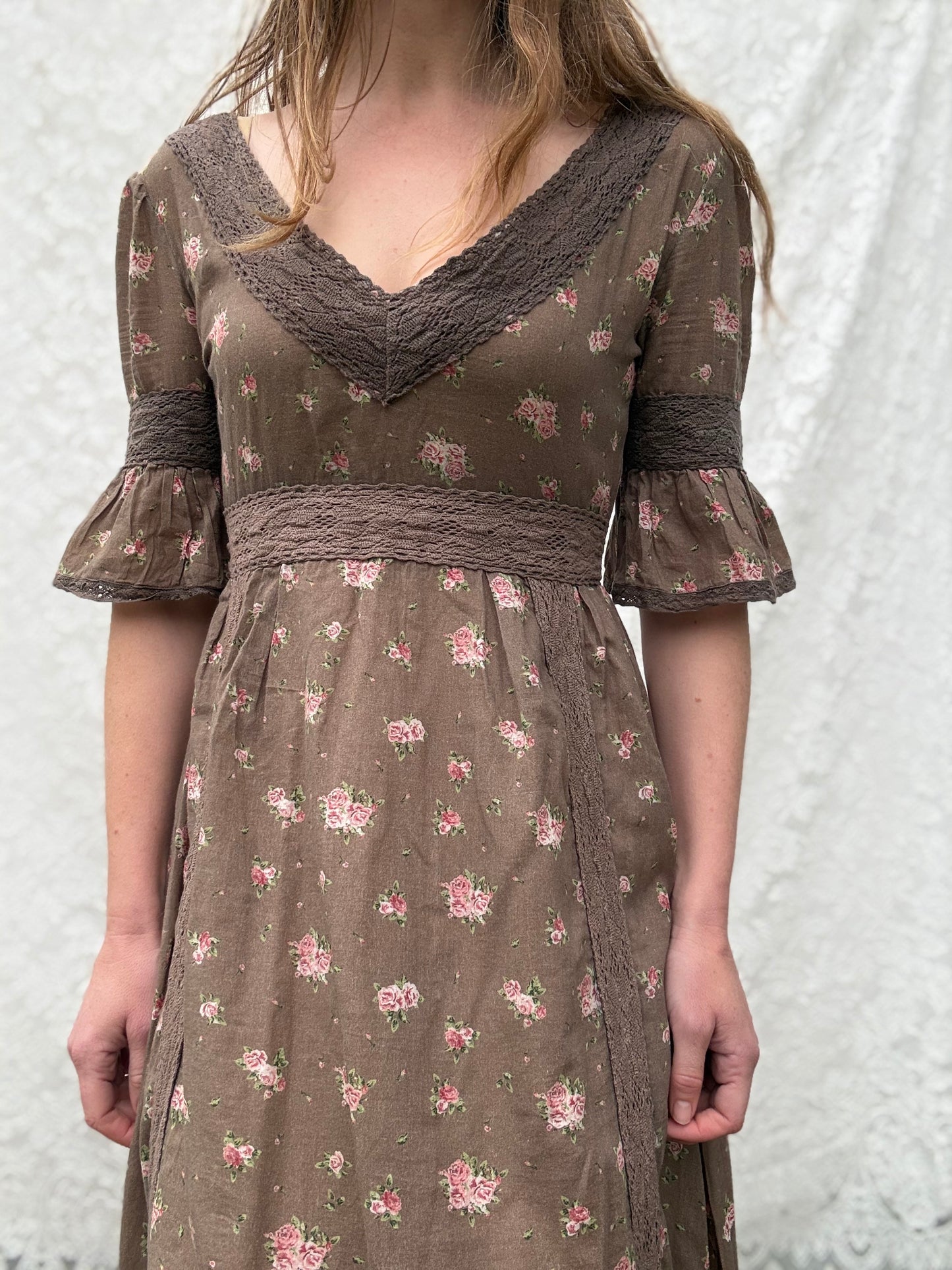 PRELOVED HEIRLOOM DRESS CEDAR ROSE S