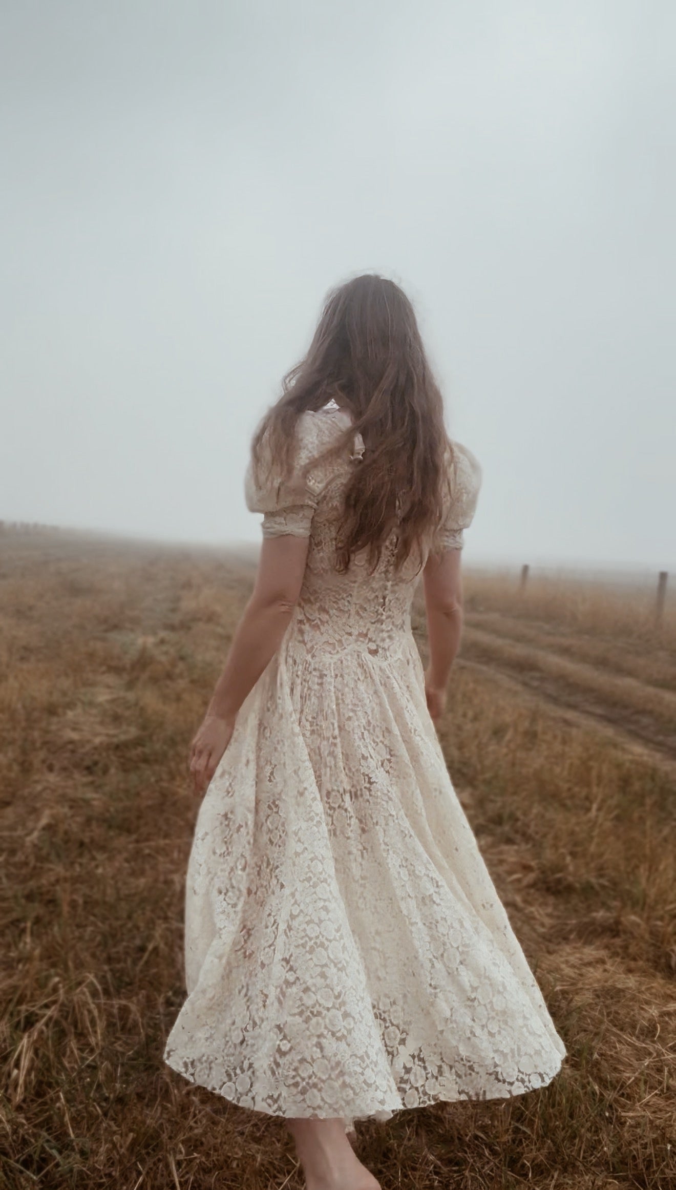 VINTAGE EARLY 1900'S LACE DRESS SMALL