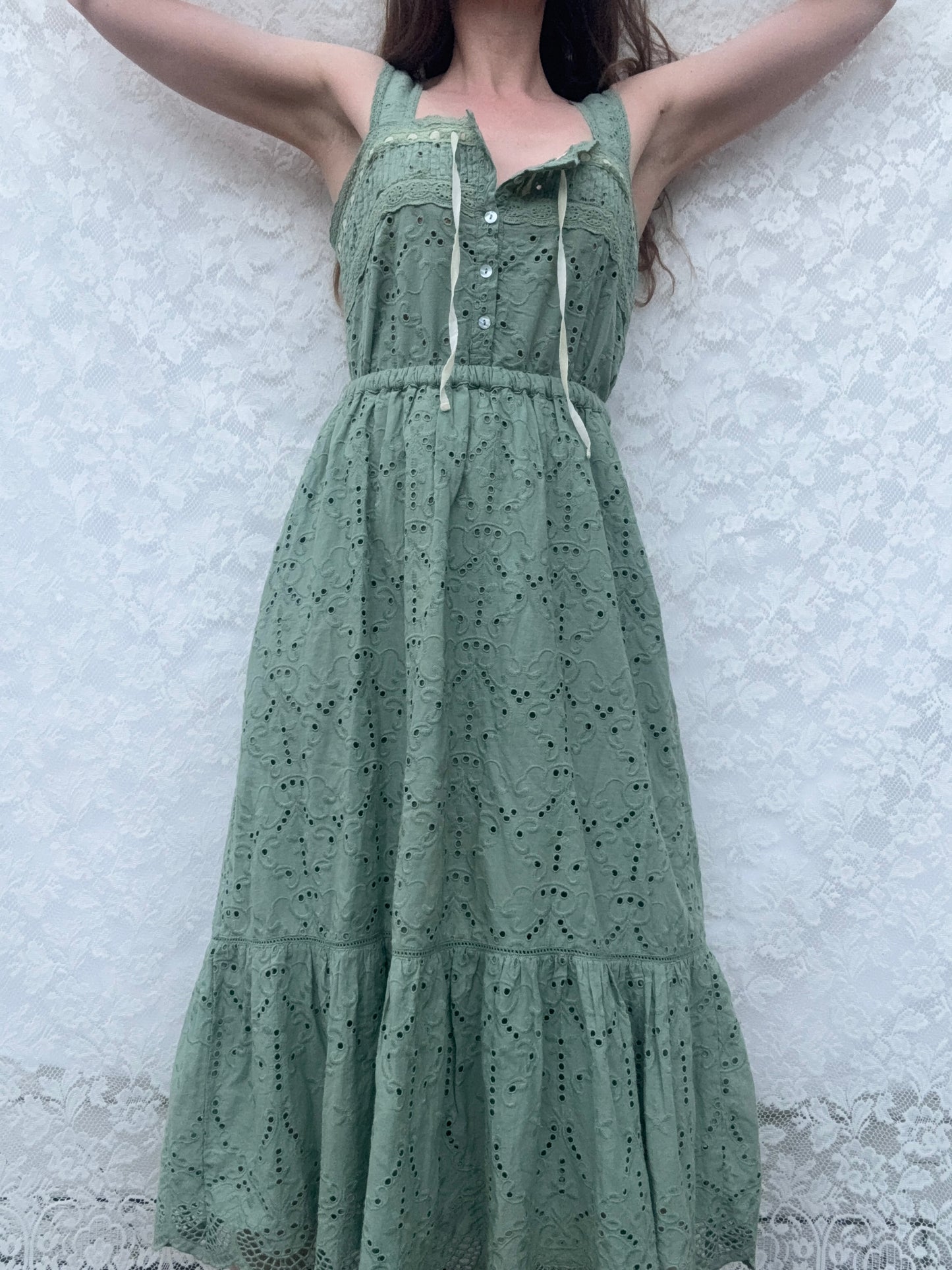 SMALL RESTOCK - 100% RECYCLED COTTON - ETIENNE CAMI SAGE