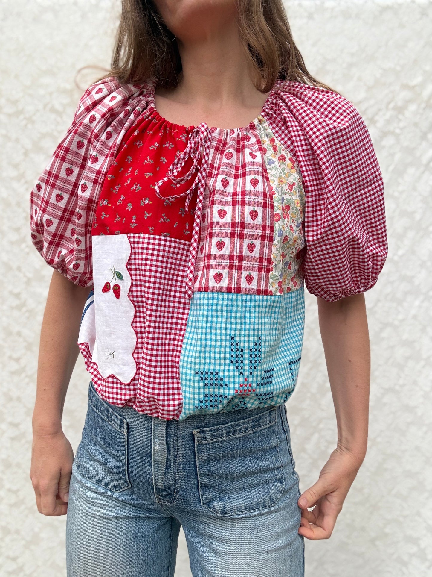 ONE OF A KIND - SMOCK BLOUSE 8-12