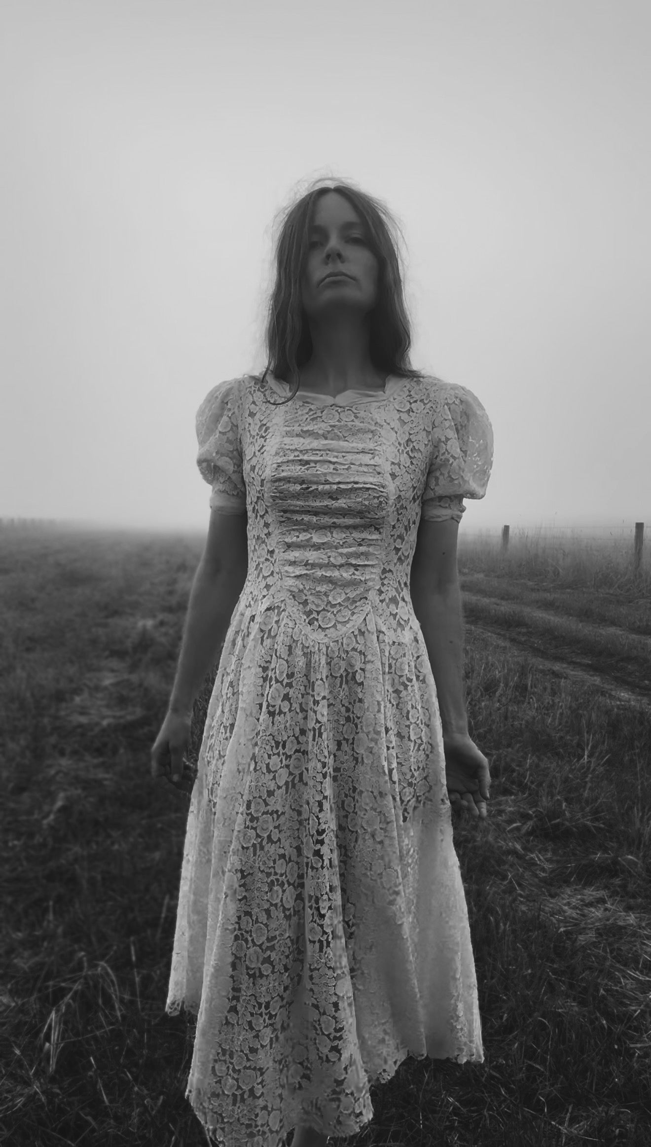 VINTAGE EARLY 1900'S LACE DRESS SMALL