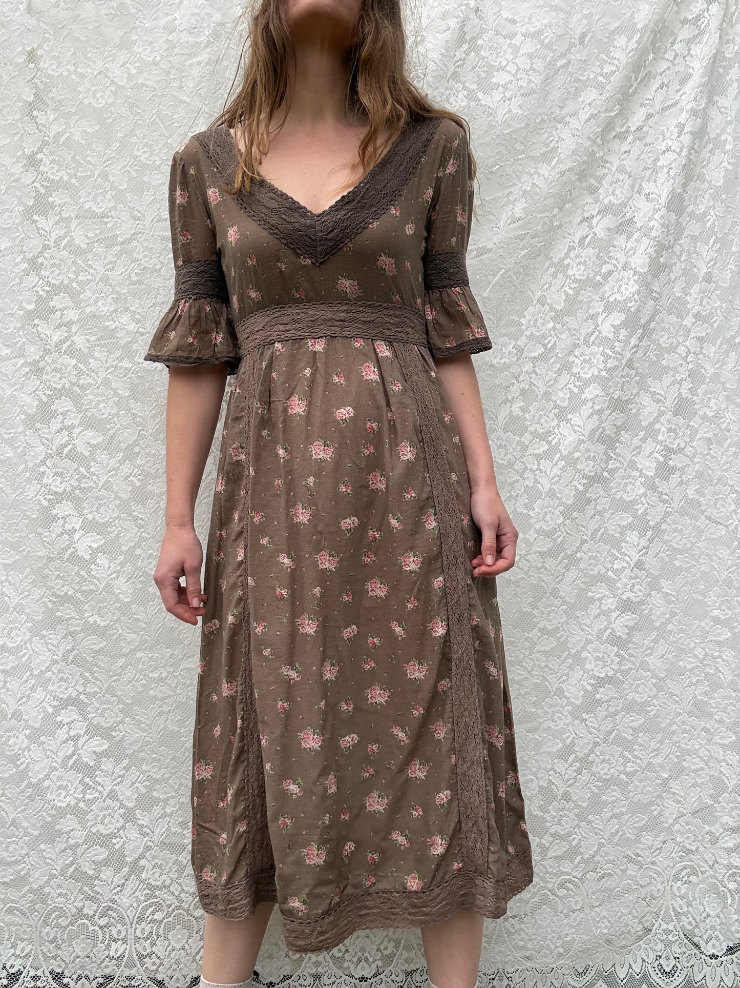 PRELOVED HEIRLOOM DRESS CEDAR ROSE S