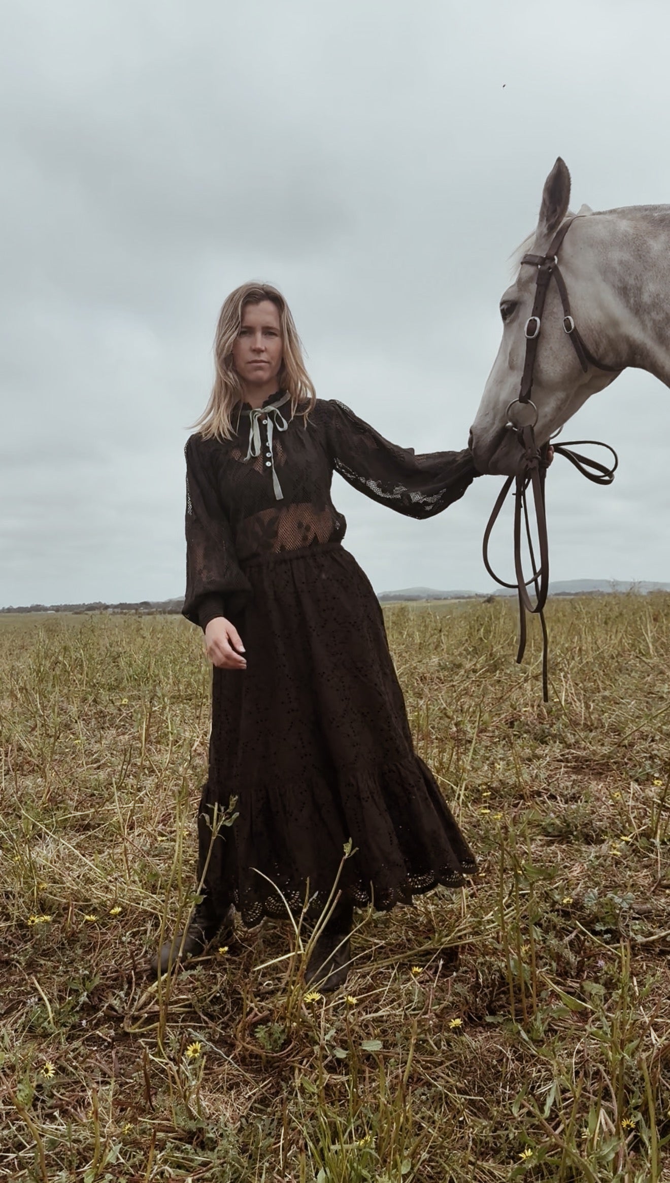 RESTOCK - ETIENNE SKIRT BLACK