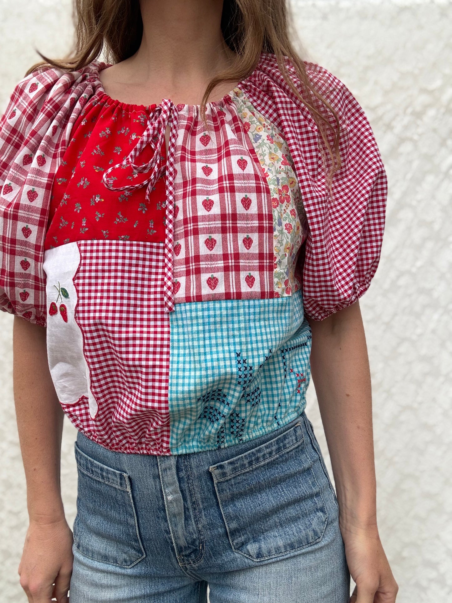 ONE OF A KIND - SMOCK BLOUSE 8-12