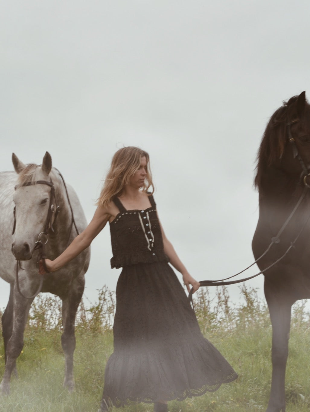 100% RECYCLED COTTON - ETIENNE CAMI WHITE