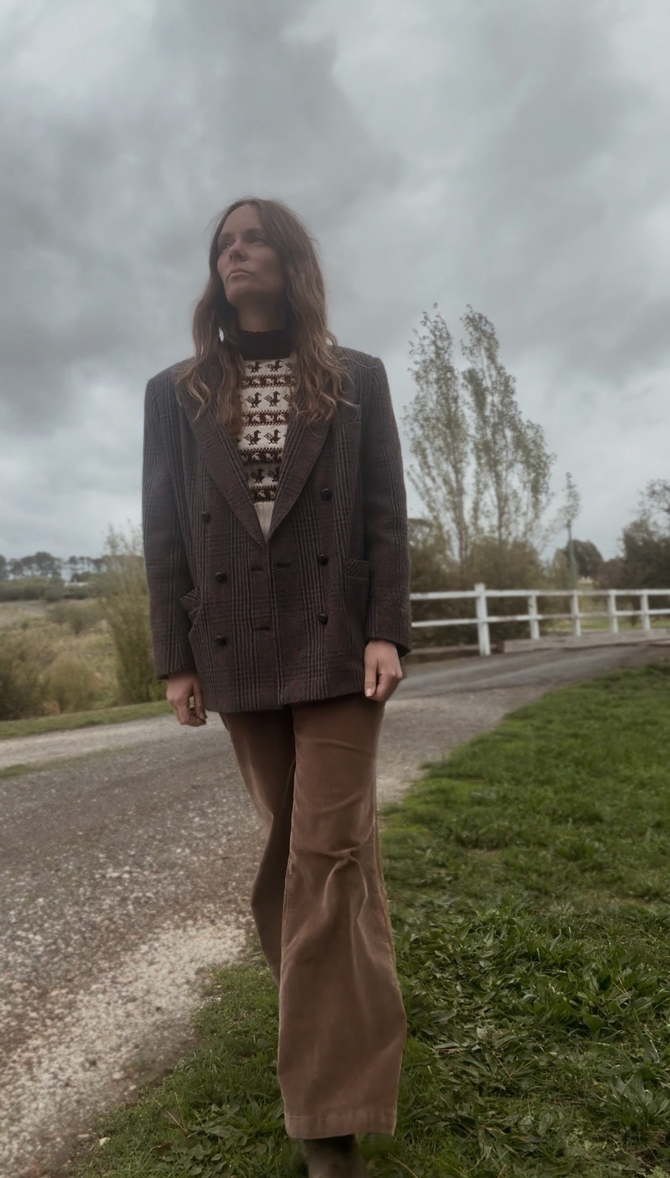 VINTAGE LEON FILIPS DOUBLE BREASTED WOOL BLAZER XS-S