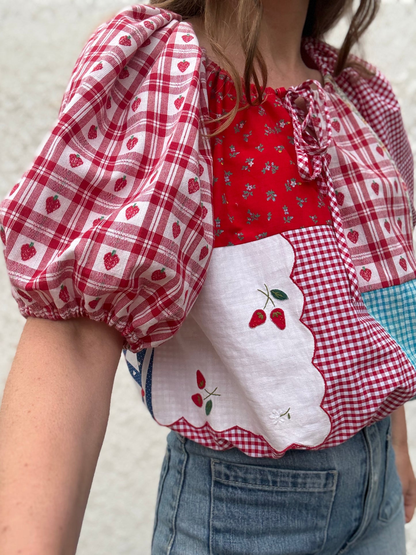 ONE OF A KIND - SMOCK BLOUSE 8-12