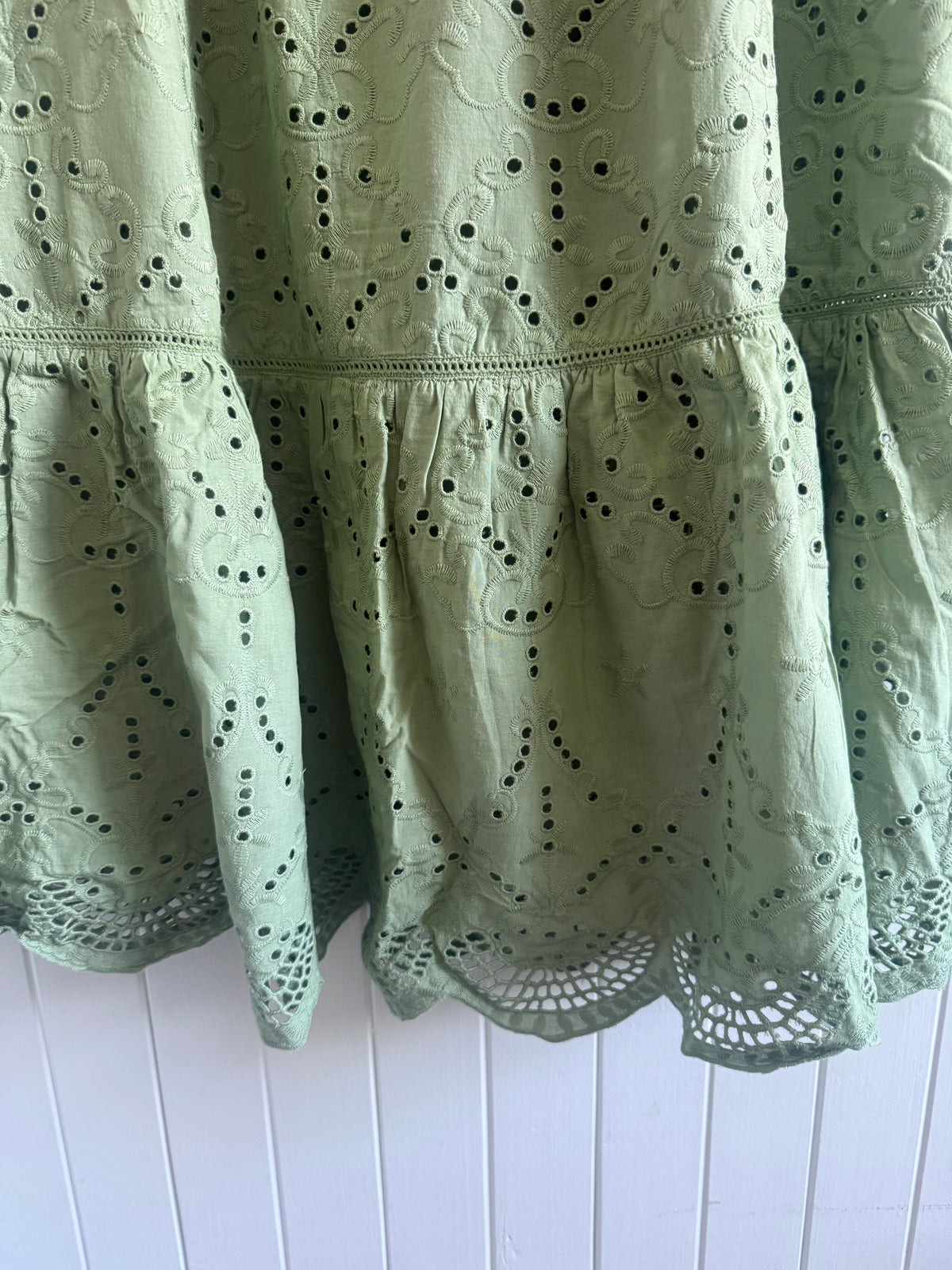 PRELOVED - ETIENNE SKIRT SAGE XL