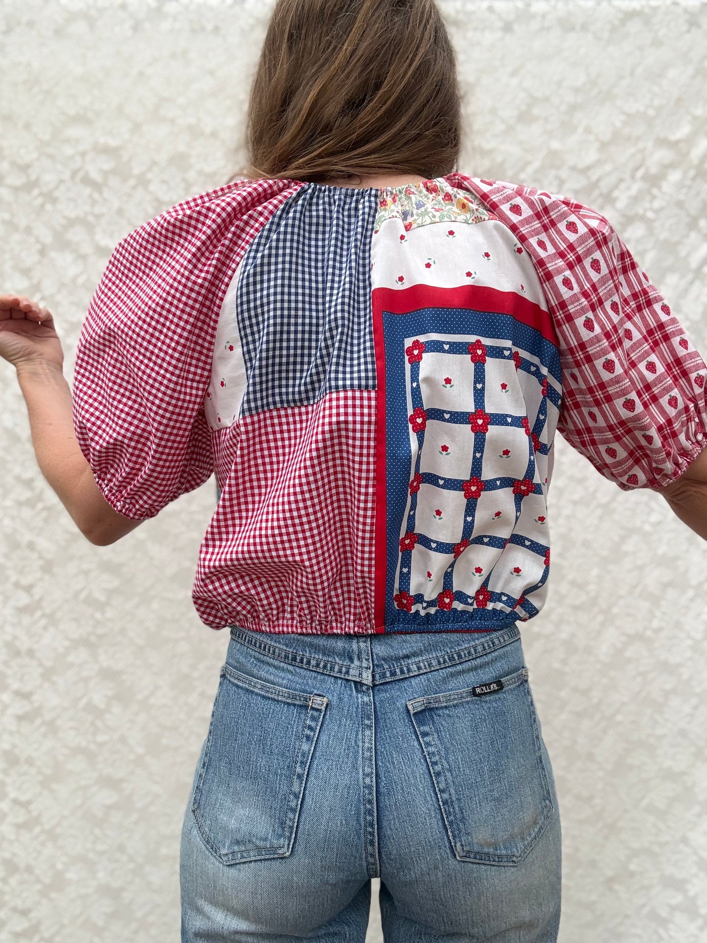 ONE OF A KIND - SMOCK BLOUSE 8-12