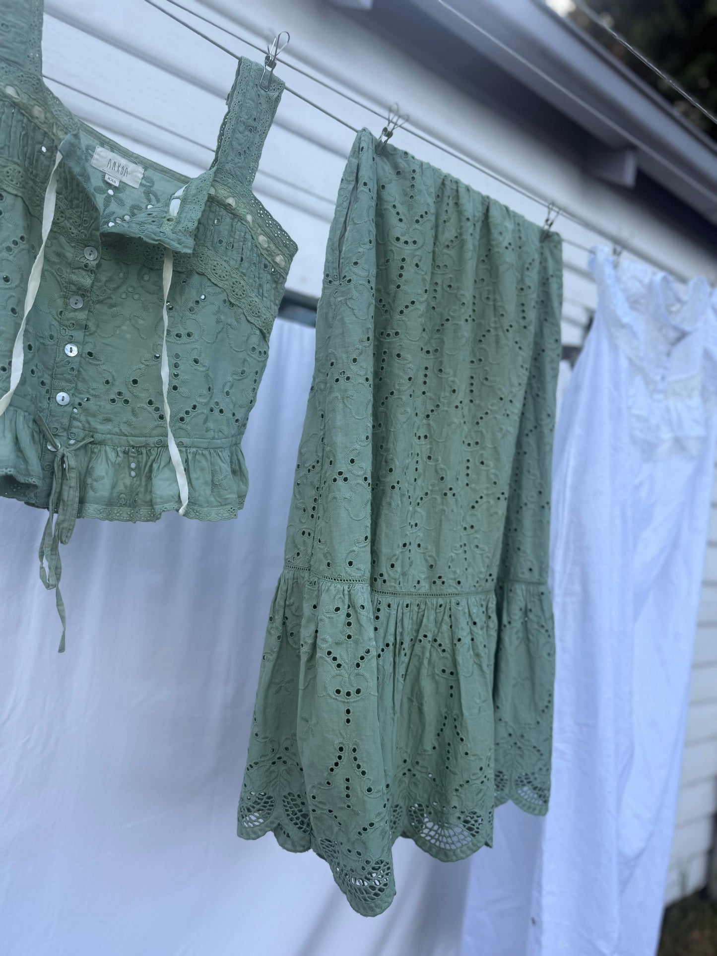 SMALL RESTOCK - ETIENNE SKIRT SAGE