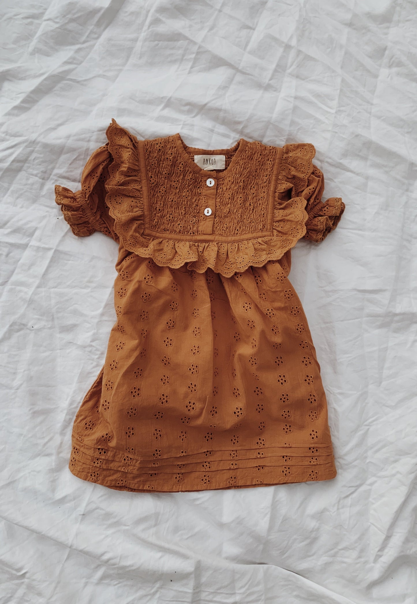 100% RECYCLED COTTON - ANNABELLE GIRL'S COPPER